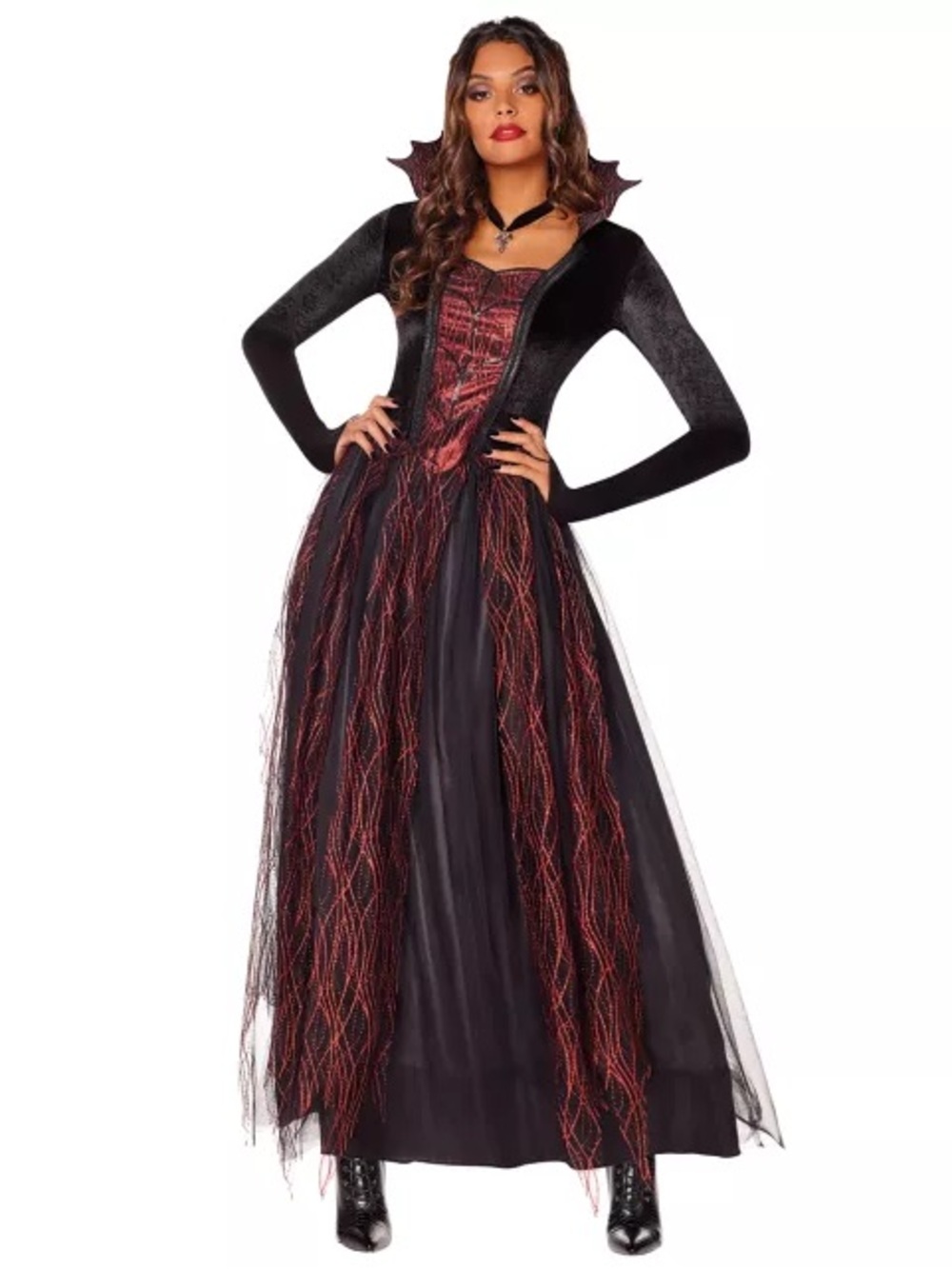 Adult Queen of the Underworld Costume NWOT